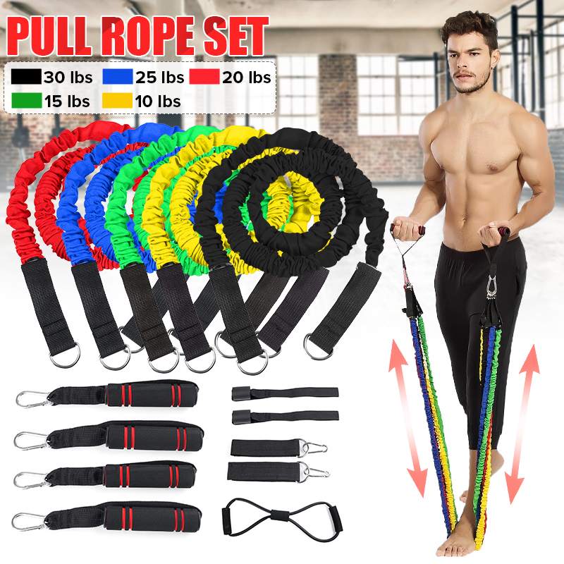 20 Pcs set Latex Resistance Bands Home Gym Training Body Exercise Yoga Tubes Pull Rope Chest Expander Pilates Fitness with Bag
20 Pcs set Latex Resistance Bands Home Gym Training Body Exercise Yoga Tubes Pull Rope Chest Expander Pilates Fitness with Bag