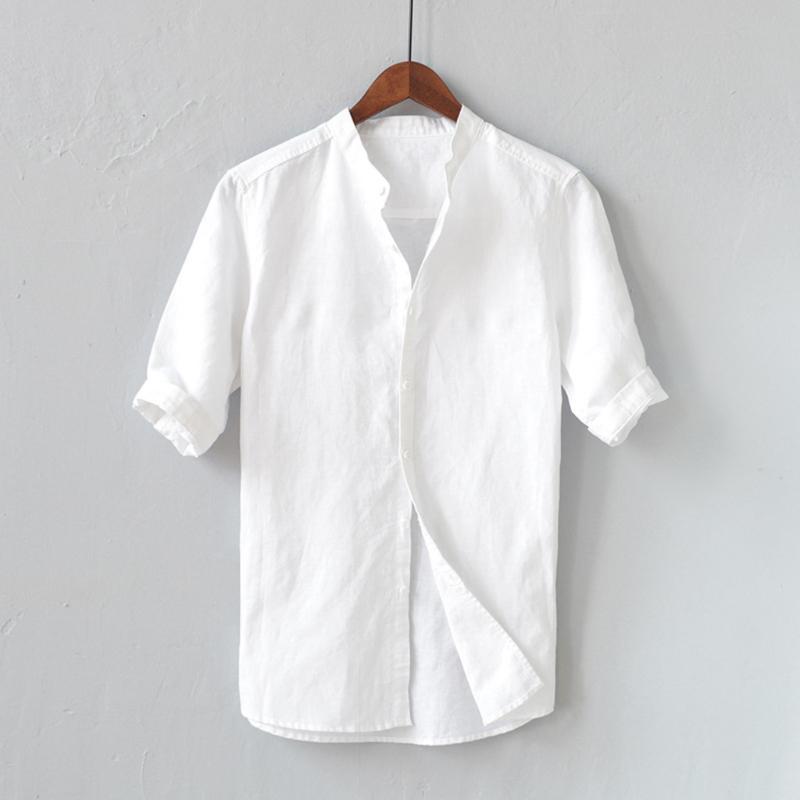 Men's Casual Long Sleeved Shirt White Summer Men's Breathable Solid Color Button Cotton Shirt Male Streetwear top#G40, Green
Men's Casual Long Sleeved Shirt White Summer Men's Breathable Solid Color Button Cotton Shirt Male Streetwear top#G40, Green