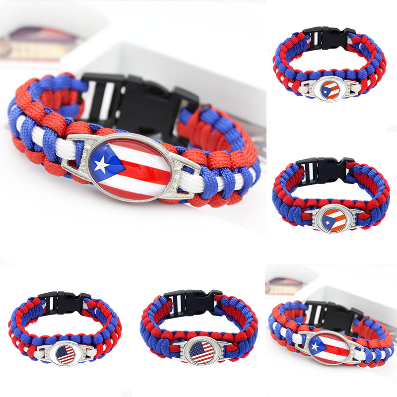 20pc American Flag Of Puerto Rico Paracord Survival Outdoor Camping Bracelets For Women Men Friendship Rope Red Bracelet Jewelry
20pc American Flag Of Puerto Rico Paracord Survival Outdoor Camping Bracelets For Women Men Friendship Rope Red Bracelet Jewelry