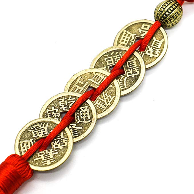 Chinese Knot Decoration, Feng Shui Coins for Wealth and Success with Chinese Knot Lucky coins Five Emperor Money
Chinese Knot Decoration, Feng Shui Coins for Wealth and Success with Chinese Knot Lucky coins Five Emperor Money
