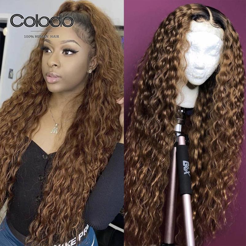 COLODO 1b Roots Brown Curly Human Hair Wig Pre Plucked 13x6 Lace Front Wig Remy Burgundy Lace Front Human Hair Wigs for Women, Ombre burgundy
COLODO 1b Roots Brown Curly Human Hair Wig Pre Plucked 13x6 Lace Front Wig Remy Burgundy Lace Front Human Hair Wigs for Women, Ombre burgundy