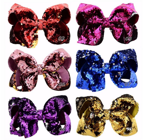 Large Bowknot JOJO Bows Hairpin Girls barrettes Unicorn Rainbow paillette Design Girls Hair Clips and Ropes Bowknot 8 Inch Hair Accessory, Please leave message to choose colors
Large Bowknot JOJO Bows Hairpin Girls barrettes Unicorn Rainbow paillette Design Girls Hair Clips and Ropes Bowknot 8 Inch Hair Accessory, Please leave message to choose colors