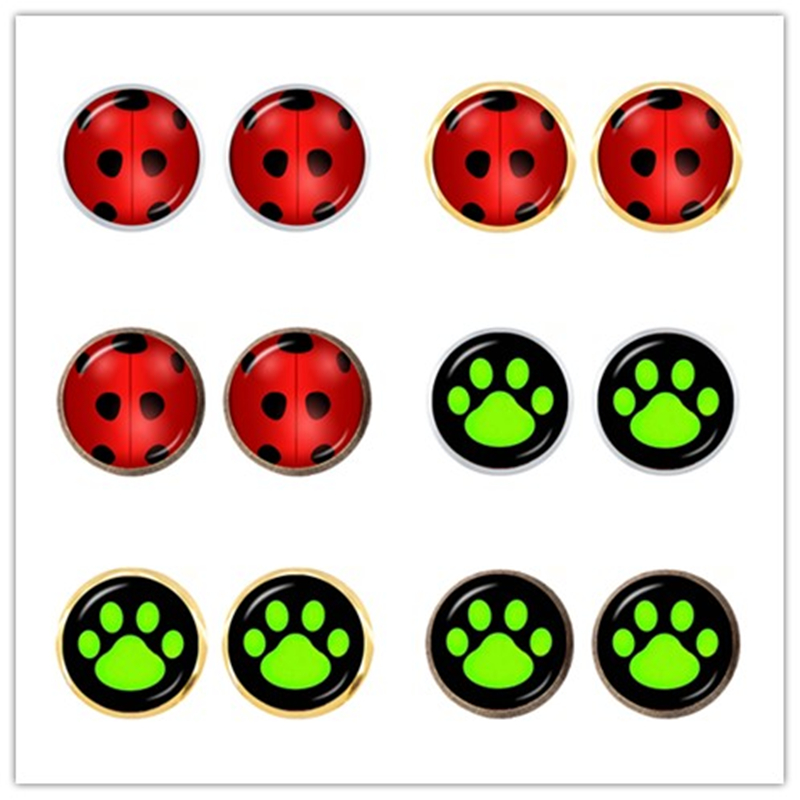 2020 Ladybug Insect Stainless Steel Plated Earrings Cute Ladybug Glass Stud Earrings Hand Craft Jewelry For Women Girls Gift
2020 Ladybug Insect Stainless Steel Plated Earrings Cute Ladybug Glass Stud Earrings Hand Craft Jewelry For Women Girls Gift