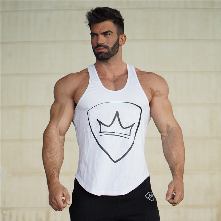 Spring and Summer Men's Sports Slim Training New Fitness Cotton Breathable Elastic Casual Sleeveless Many Design Running Vest, Black
Spring and Summer Men's Sports Slim Training New Fitness Cotton Breathable Elastic Casual Sleeveless Many Design Running Vest, Black