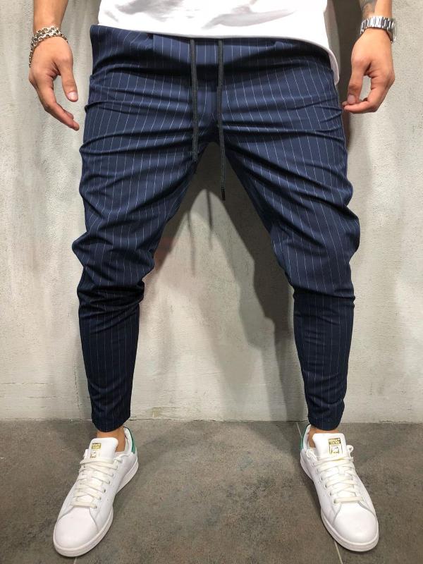 Men Casual Pants Jogging Plaid Black Trousers Lacing Mid Waist Business Office Work Male Cotton Spring Stretchy Hip-hop Pants, Gray
Men Casual Pants Jogging Plaid Black Trousers Lacing Mid Waist Business Office Work Male Cotton Spring Stretchy Hip-hop Pants, Gray