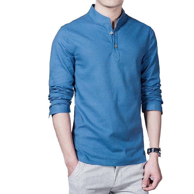 2019 Fashion Long sleeve Men's shirts male casual Linen shirt men Brand Plus size Asian size camisas, Orange
2019 Fashion Long sleeve Men's shirts male casual Linen shirt men Brand Plus size Asian size camisas, Orange