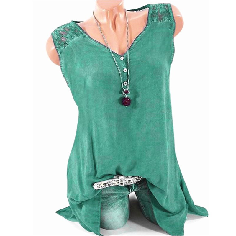 Spot 2021 European spring and summer fashion casual street hooded V-neck sleeveless lace vest support mixed batch