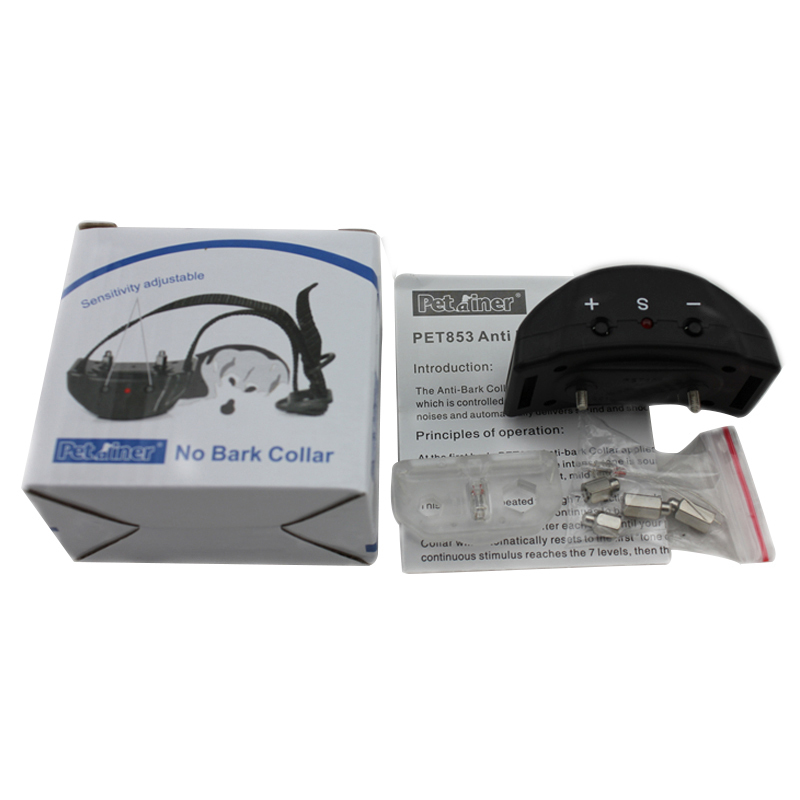 Sixspeed Adjustable Dog Collar Nonbark Collar Anti Barking Dog Training Electric Dog Collar New3593592