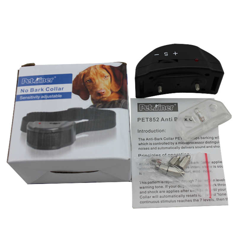 Sixspeed Adjustable Dog Collar Nonbark Collar Anti Barking Dog Training Electric Dog Collar New3593592