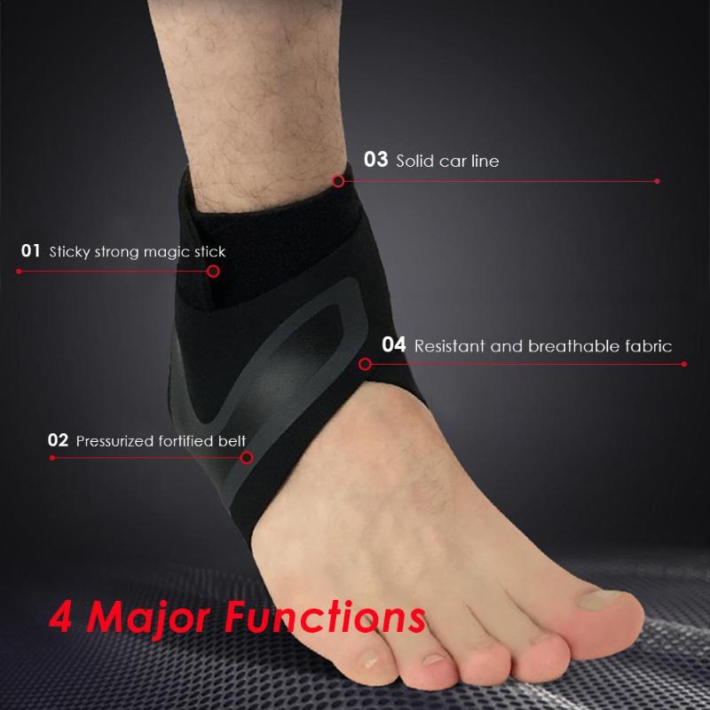 1 PCS Sports Safety Ankle Brace Support Basketball Volleyball Ankle Support Badminton Elasticity Protector Chevilles, Right
1 PCS Sports Safety Ankle Brace Support Basketball Volleyball Ankle Support Badminton Elasticity Protector Chevilles, Right