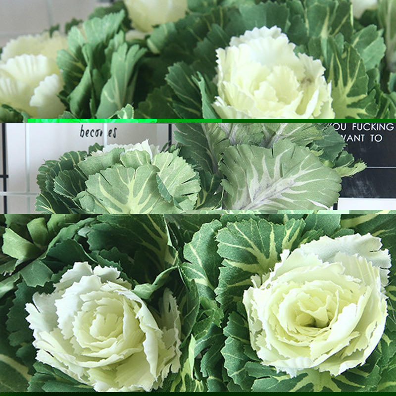 1 Piece Artificial Vegetable Cabbage Fake Plant Stimulation Flower Home Decorations Artificial Plants, Purple green
1 Piece Artificial Vegetable Cabbage Fake Plant Stimulation Flower Home Decorations Artificial Plants, Purple green
