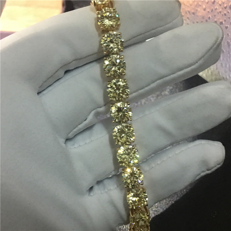 20 Style Sparkg Jewelry Sterg Sier Multi Shape White Topaz CZ Dia Gemstones Women Wedding Bracelet For Lover Gift