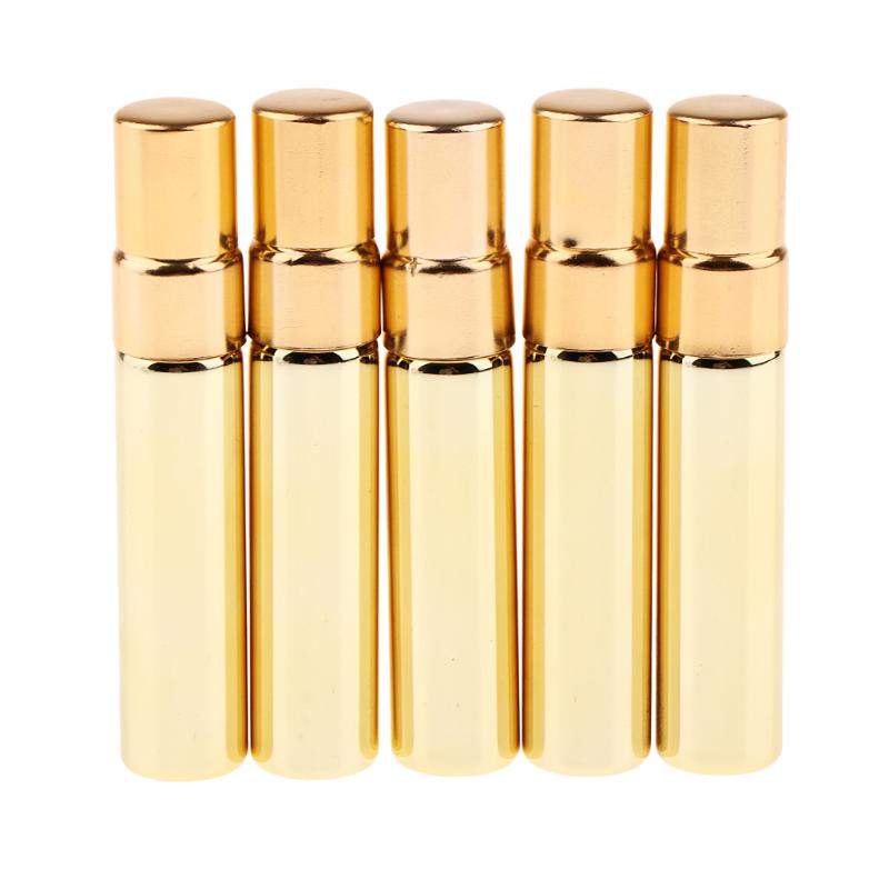 5 Piece Empty Refillable Glass Spray Bottle Perfume Atomiser Pump Bottle 5ml 
5 Piece Empty Refillable Glass Spray Bottle Perfume Atomiser Pump Bottle 5ml