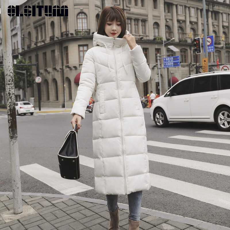 OLGITUM New 2018 Autumn and Winter Women new Cotton Coat Long Large Size Women Slim Cotton Padded Warm Coat, Green
OLGITUM New 2018 Autumn and Winter Women new Cotton Coat Long Large Size Women Slim Cotton Padded Warm Coat, Green