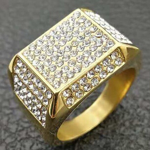 HIP Hop 7 To 12 Micro Band Rings Zircon Square Mens Ring Iced Out Gold Filled Thick Titanium Rings Men Jewelry, Silver
HIP Hop 7 To 12 Micro Band Rings Zircon Square Mens Ring Iced Out Gold Filled Thick Titanium Rings Men Jewelry, Silver