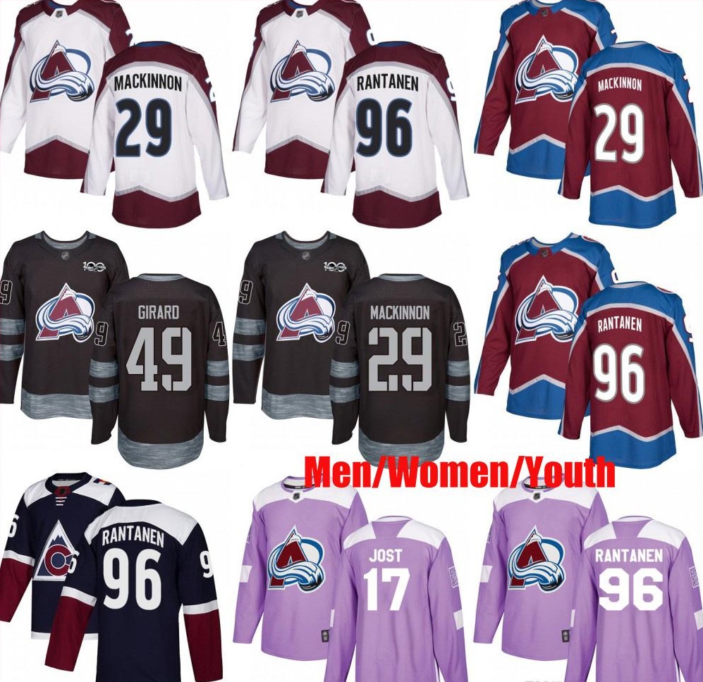 Custom Colorado Avalanche 49 Samuel Girard 29 Nathan MacKinnon 96 Mikko Rantanen 17 Tyson Jost USA Flag hockey Men Women Youth jerseys, Colour 7
Custom Colorado Avalanche 49 Samuel Girard 29 Nathan MacKinnon 96 Mikko Rantanen 17 Tyson Jost USA Flag hockey Men Women Youth jerseys, Colour 7