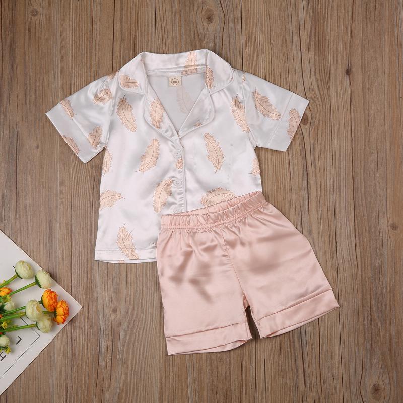 0-6Y Newborn Infant Baby Girls Pajama Sets Sleepwear Print Short Sleeve Single Breasted Shirts Tops Shorts, As pic
0-6Y Newborn Infant Baby Girls Pajama Sets Sleepwear Print Short Sleeve Single Breasted Shirts Tops Shorts, As pic