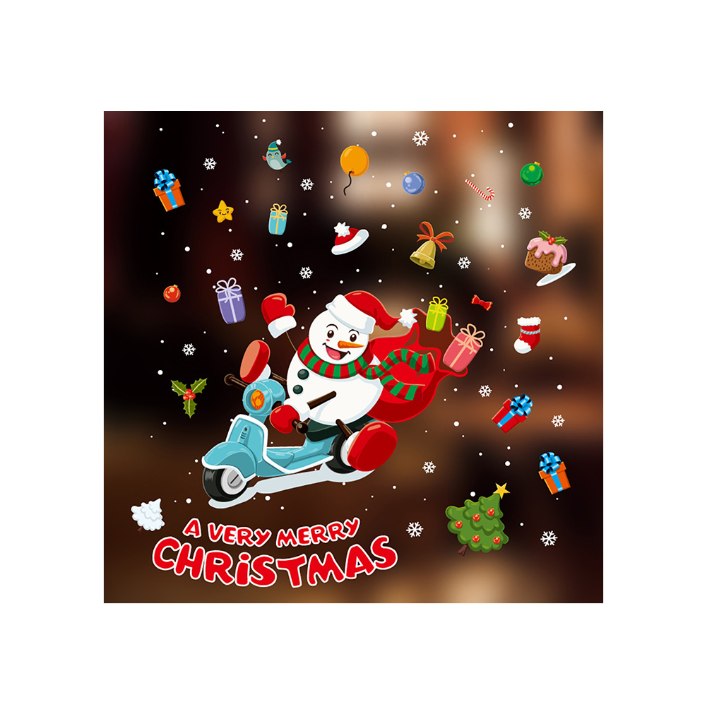 Snowman Window Clings Decal Stickers Christmas Winter Wonderland Decorations Ornaments Murals Hyv-60
Snowman Window Clings Decal Stickers Christmas Winter Wonderland Decorations Ornaments Murals Hyv-60