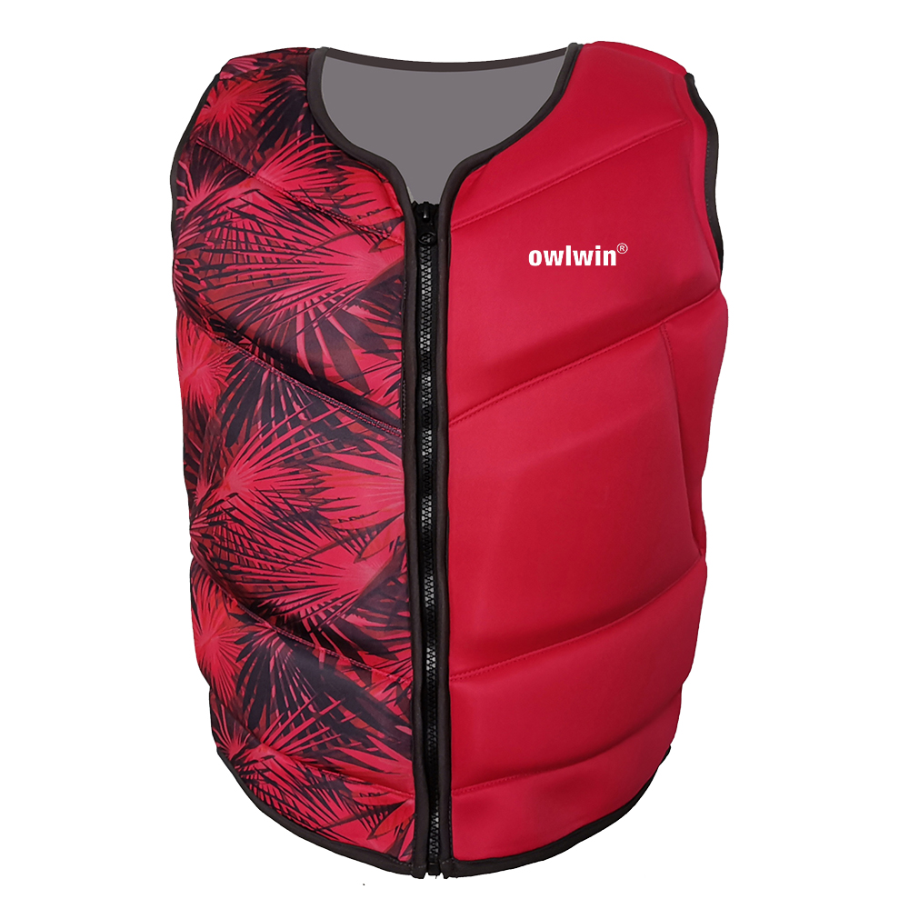 fashion Snorkeling life jacket Polybutadiene rubber children adult life vest swimwear Swimming Boating Skiing Driving Ski Vests