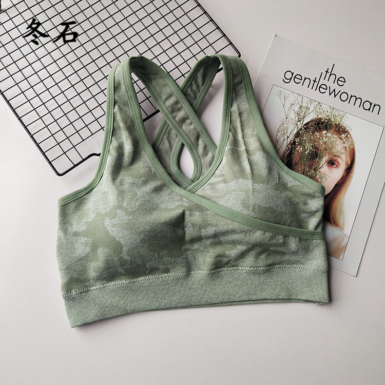 camo sports bra for women gym strappy push up yoga bra camouflage woman top fitness energy seamless padded sports, Black 
camo sports bra for women gym strappy push up yoga bra camouflage woman top fitness energy seamless padded sports, Black