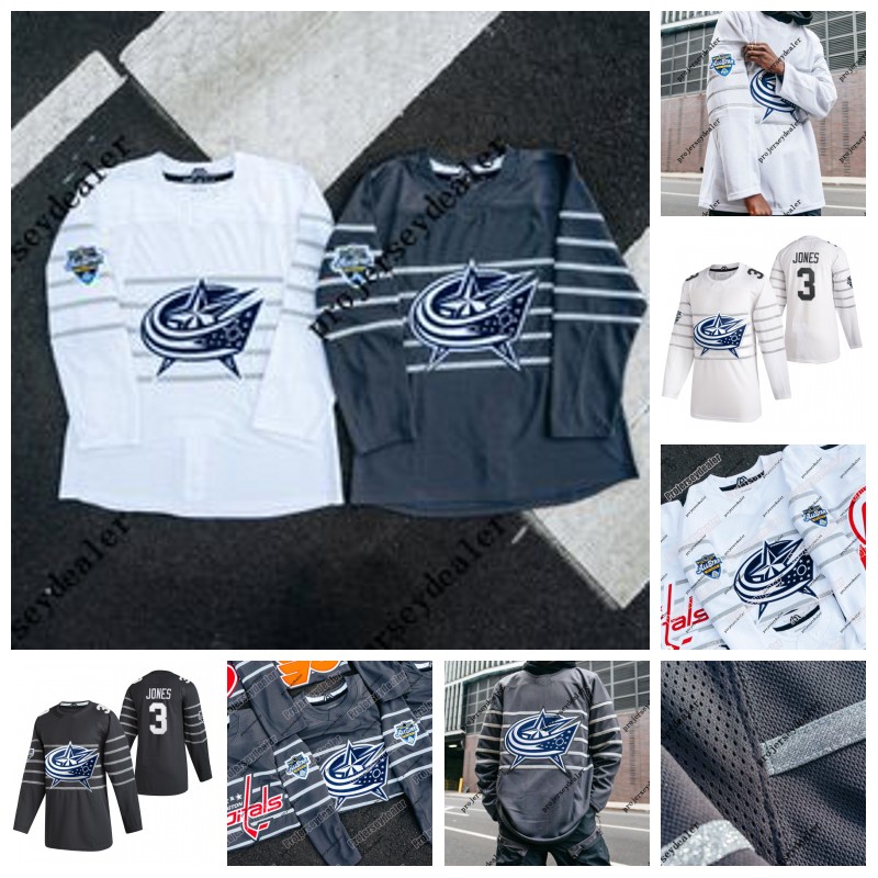 Columbus Blue Jackets 2020 All-star Game Jersey Pierre-Luc Dubois Seth Jones Cam Atkinson Nick Foligno Josh Anderson Elvis Merzlikins, Black;red 
Columbus Blue Jackets 2020 All-star Game Jersey Pierre-Luc Dubois Seth Jones Cam Atkinson Nick Foligno Josh Anderson Elvis Merzlikins, Black;red