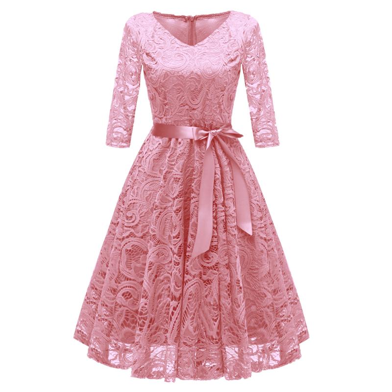 Winter Lace Tunic Women Dress V Neck 3/4 Sleeve Pleated Casual Retro Vintage 50s Rockabilly Vestido Robe Femme Party Swing Dress
Winter Lace Tunic Women Dress V Neck 3/4 Sleeve Pleated Casual Retro Vintage 50s Rockabilly Vestido Robe Femme Party Swing Dress