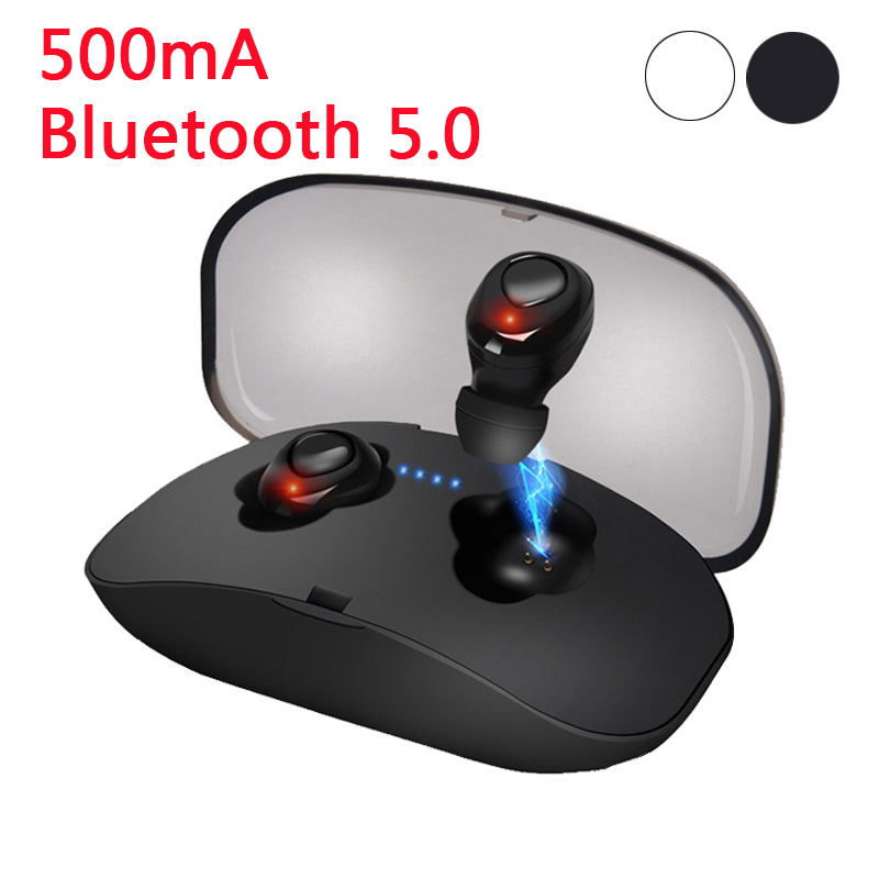X18 TWS Invisible Mini Earbuds Wireless Bluetooth Earphone 3D Stereo Handsfree Noise Reduction Bluetooth 5.0 Headset for smartphones, Black
X18 TWS Invisible Mini Earbuds Wireless Bluetooth Earphone 3D Stereo Handsfree Noise Reduction Bluetooth 5.0 Headset for smartphones, Black