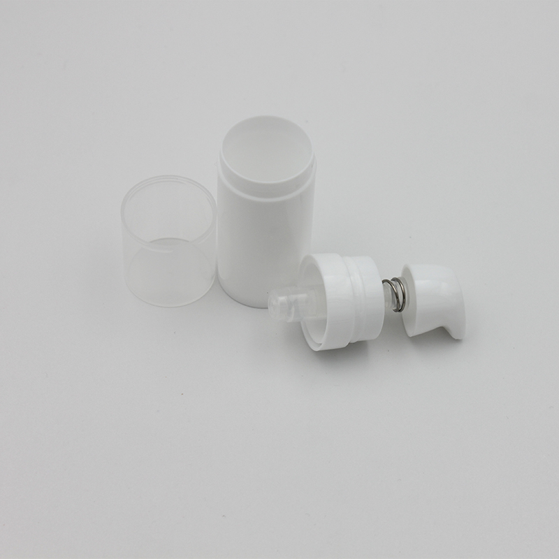 5ml 10ml White Airless Bottle Lotion Pump Mini Sample and Test Bottles Vacuum Container Cosmetic Packaging