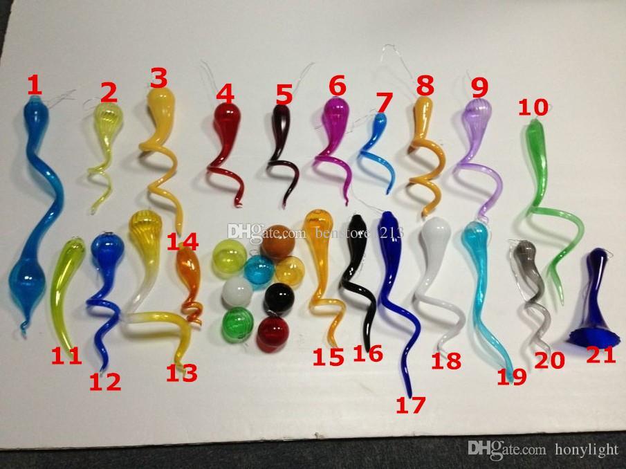 Colorful Hand Blown Glass Sculpture New Style Borocilicate Glass Large Sculpture for Home Restaurant Hotel Projects Customized