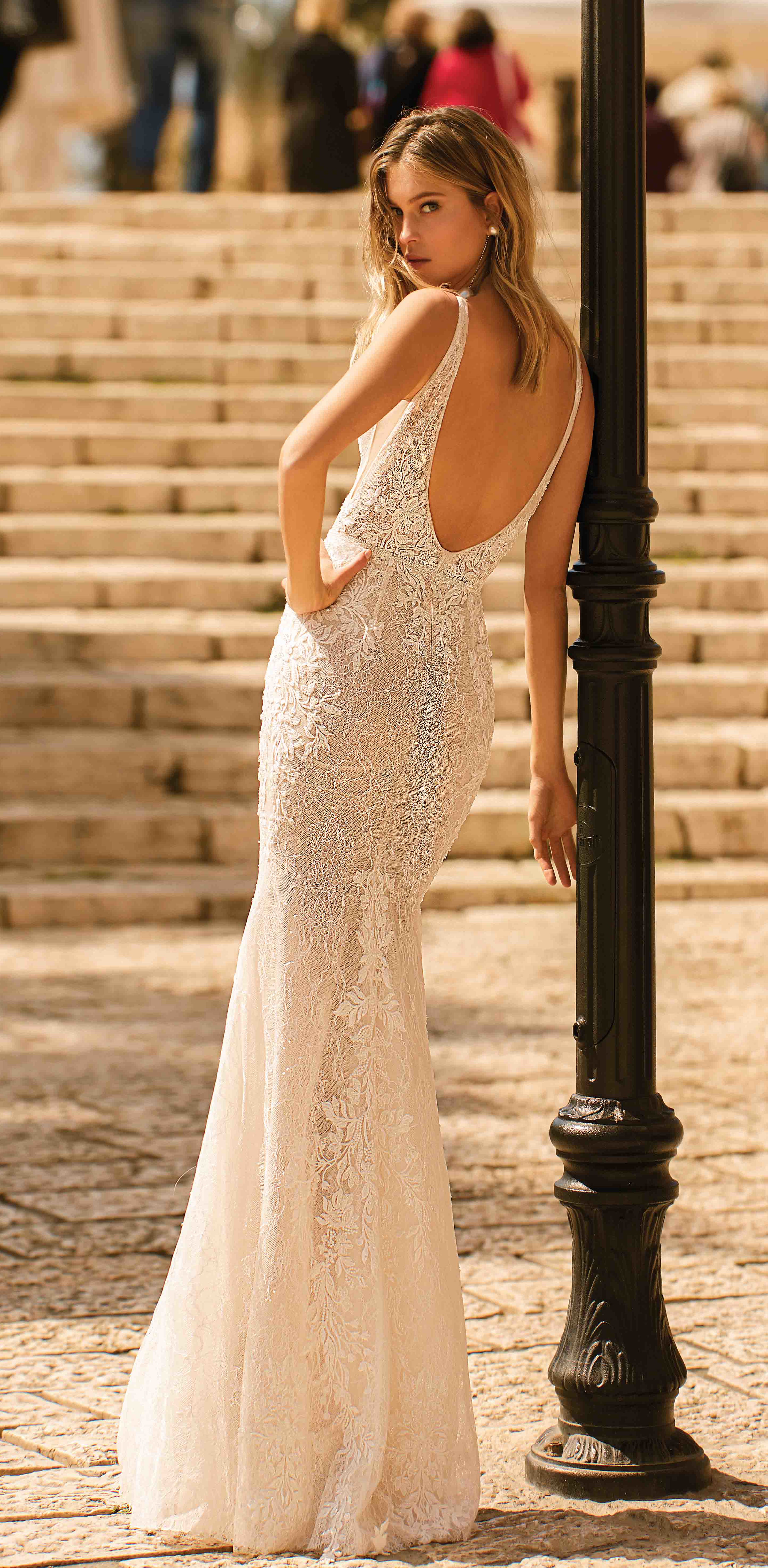 muse by berta new wedding dresses with lace appliques open back beach mermaid wedding gowns floor length sexy vestido de novia
