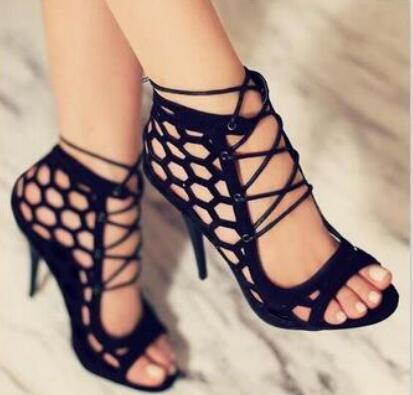 Fashion Leisure Women Thin Heels Sandals Gladiator High Cover Heel Women Shoes Summer Cross-tied Lace-Up Sandals, Black
Fashion Leisure Women Thin Heels Sandals Gladiator High Cover Heel Women Shoes Summer Cross-tied Lace-Up Sandals, Black