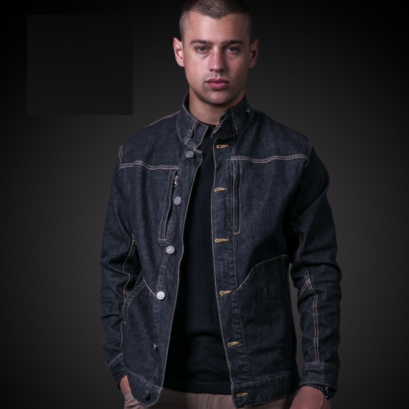 Men' arrival fashion autumn thin section tactical new denim jacket multi-pocket jacket with Single-breasted skinfriendly, Black
Men' arrival fashion autumn thin section tactical new denim jacket multi-pocket jacket with Single-breasted skinfriendly, Black