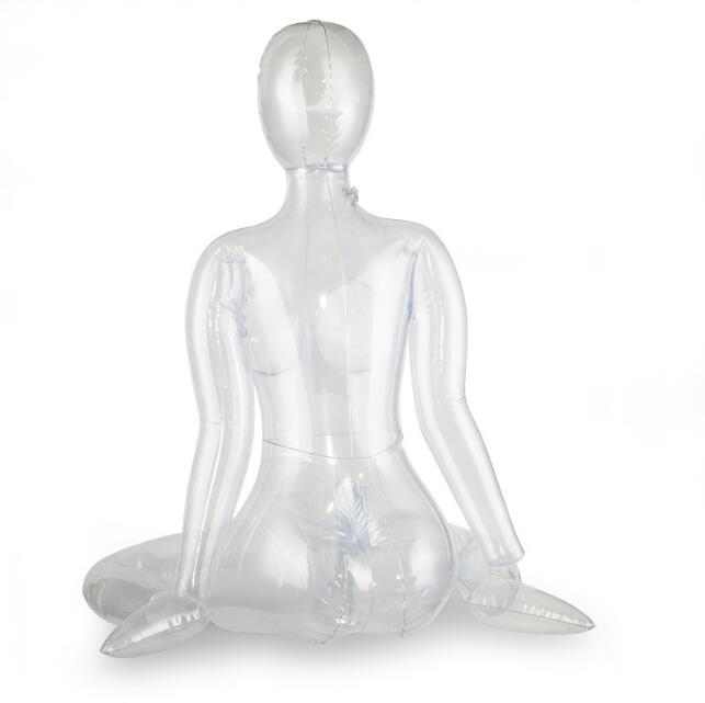 80CM Transparent whole sexy body Inflatable female mannequin toroso Inflatable shooting mode maniqui for cloth Headless doll C784
80CM Transparent whole sexy body Inflatable female mannequin toroso Inflatable shooting mode maniqui for cloth Headless doll C784