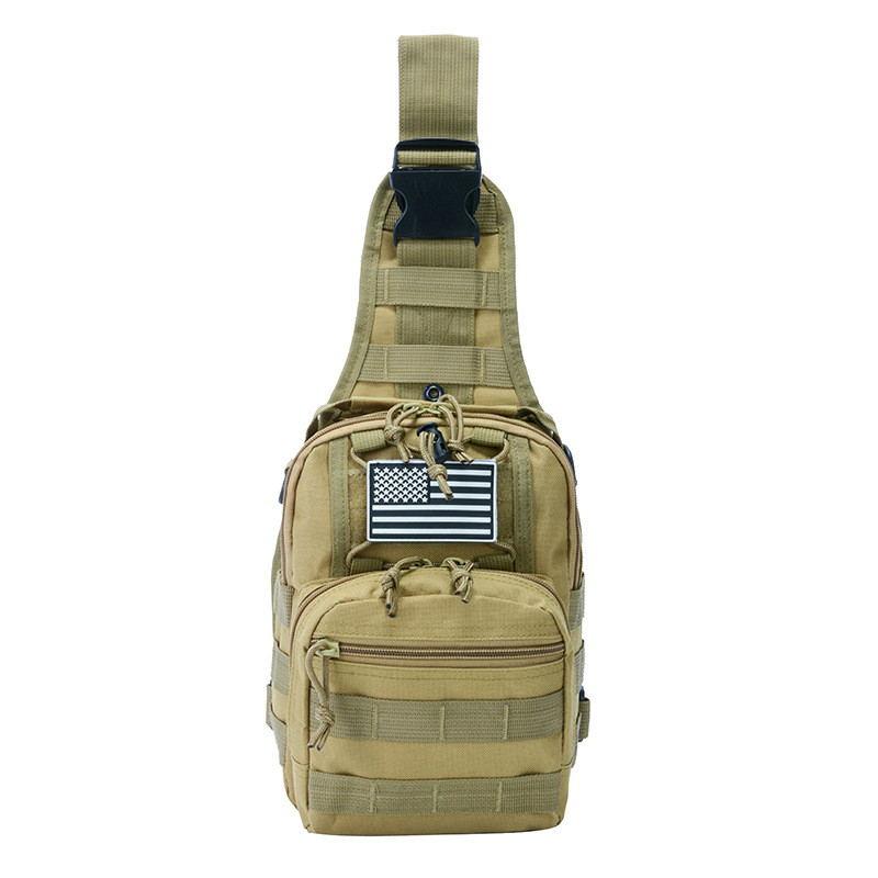 FGOIBALL Oxford sports bag camouflage field sports single shoulder diagonal outdoor hunting tactical chest bag multicolor, Khaki
FGOIBALL Oxford sports bag camouflage field sports single shoulder diagonal outdoor hunting tactical chest bag multicolor, Khaki