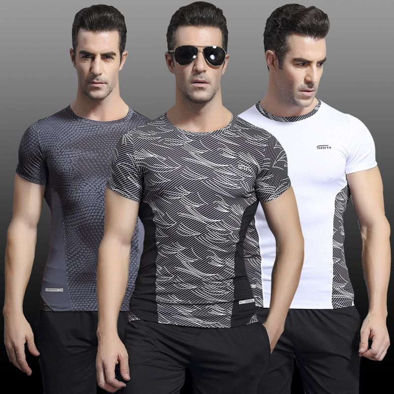 printing Quick Dry Soccer Jerseys Gym Training Sport Shirt Men Running T-shirt Men's Fitness Tights Basketball T-shirts, 03
printing Quick Dry Soccer Jerseys Gym Training Sport Shirt Men Running T-shirt Men's Fitness Tights Basketball T-shirts, 03