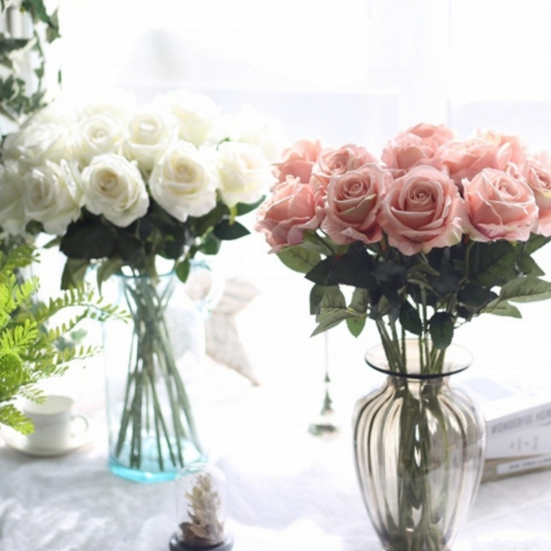 Hotel 6pcs/lot decorative artificial flowers House Decorative silk Rose Flowers for Wedding Party Decoration 13 colors decor
Hotel 6pcs/lot decorative artificial flowers House Decorative silk Rose Flowers for Wedding Party Decoration 13 colors decor
