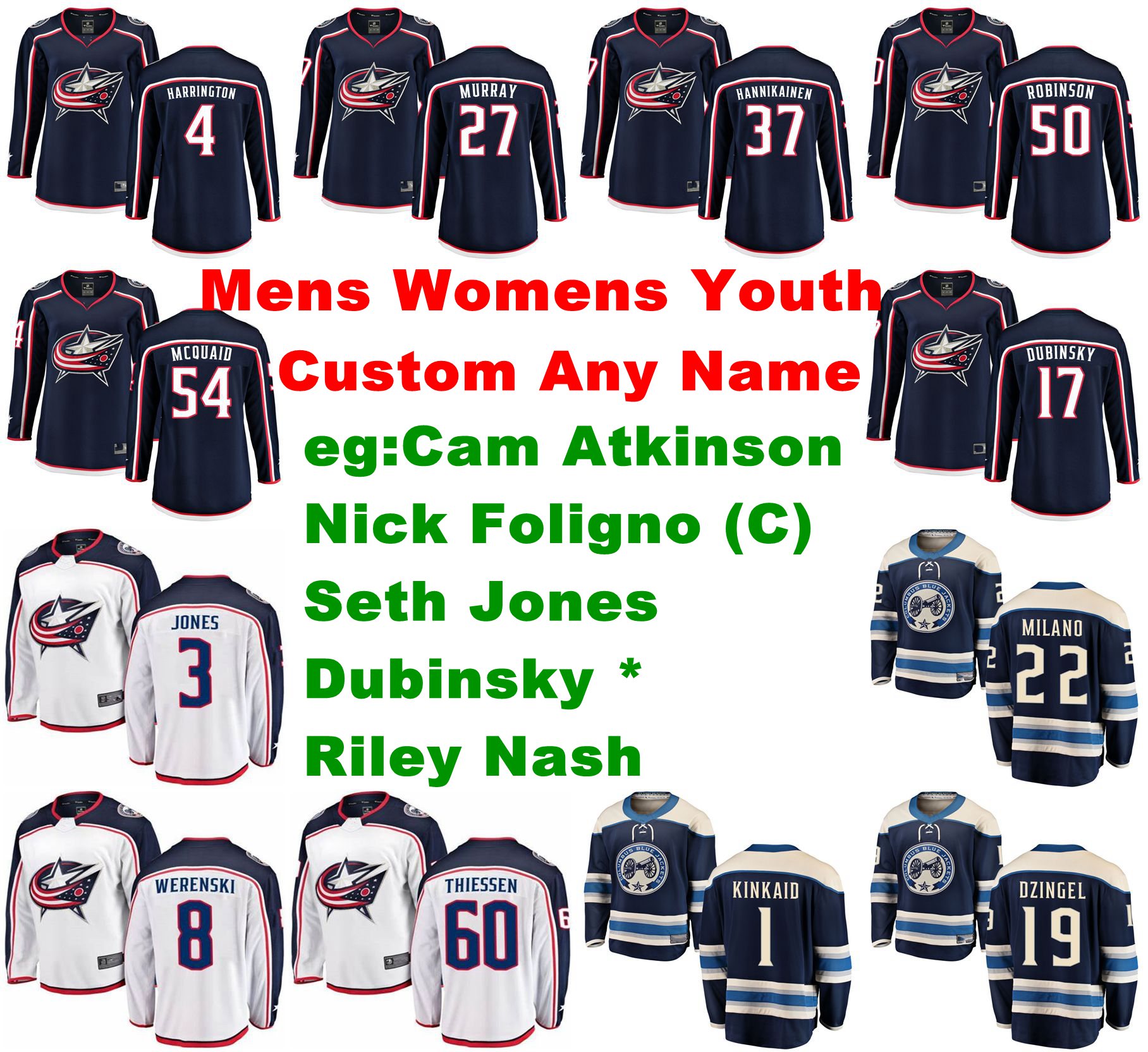 Columbus Blue Jackets Jerseys Youth Kids Cam Atkinson Jersey Riley Nash Brandon Dubinsky Jones Foligno Ice Hockey Jerseys Customize Stitched, Youth black 2019 golden edition
Columbus Blue Jackets Jerseys Youth Kids Cam Atkinson Jersey Riley Nash Brandon Dubinsky Jones Foligno Ice Hockey Jerseys Customize Stitched, Youth black 2019 golden edition