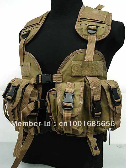 US Navy Seal CQB LBV Modular Coyote Brown OD BK0123456