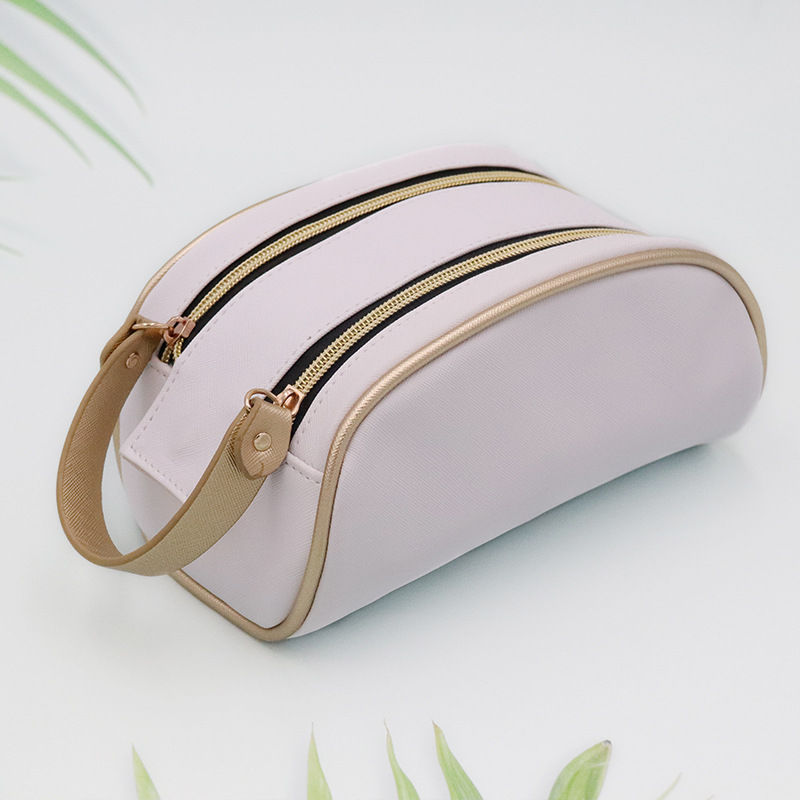 2020 new cosmetic bag ladies Korean version double zipper storage bag large capacity waterproof cosmetic women, Creamy-white
2020 new cosmetic bag ladies Korean version double zipper storage bag large capacity waterproof cosmetic women, Creamy-white