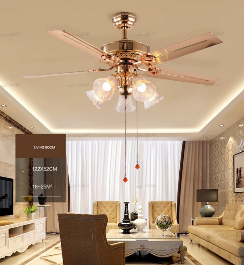 Modern 220V LED Ceiling Fan For Living Room Ventilador de techo Gold Ceiling fans with 5 Blades Lighting Fixture Motor 70W 220V LLFA
Modern 220V LED Ceiling Fan For Living Room Ventilador de techo Gold Ceiling fans with 5 Blades Lighting Fixture Motor 70W 220V LLFA