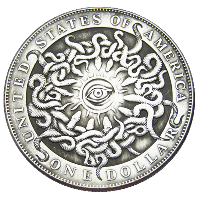 HB108 Hobo Morgan Dollar skull zombie skeleton Copy Coins Brass Craft Ornaments home decoration accssories
HB108 Hobo Morgan Dollar skull zombie skeleton Copy Coins Brass Craft Ornaments home decoration accssories