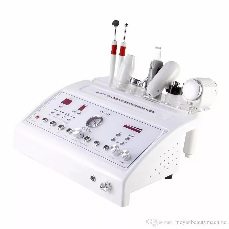 2020 Best Selling 9 in 1 multifunction beauty diamond microdermabrasion dermabrasion machine for Beauty salon Free shipping