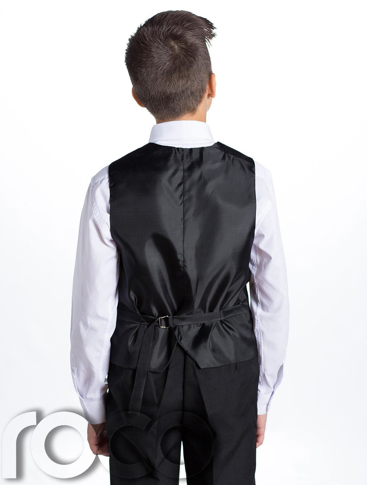 Boys Formal Suits Three Pieces Wedding Tuxedos Dinner Suit Little Kids Young Children Formal Wear Outfits Suit (Jackets+Vests+Pants)