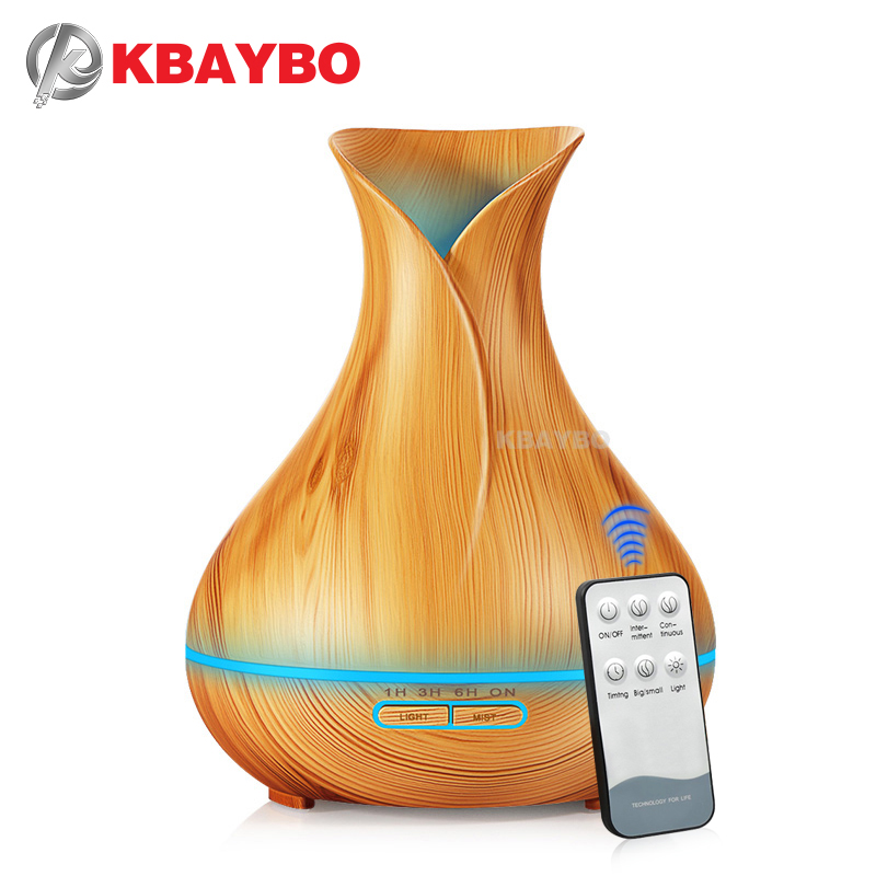 550ml remote control aroma essential oil diffuser with wood grain 7 color changing with led lights for office home
550ml remote control aroma essential oil diffuser with wood grain 7 color changing with led lights for office home