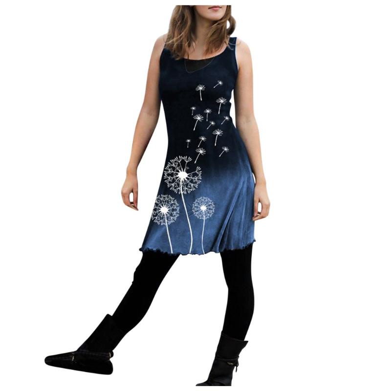 SAGACE Women's summer sundress dress Women Sleeveless Print Retro dress women casual O Neck Daily summer clothes for beach
SAGACE Women's summer sundress dress Women Sleeveless Print Retro dress women casual O Neck Daily summer clothes for beach