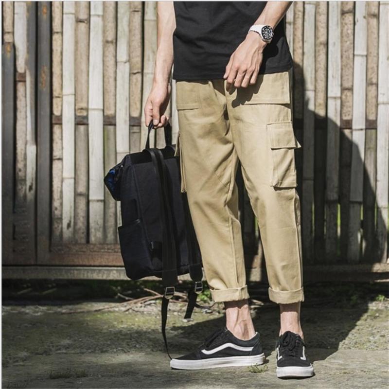 Men Vintage Cargo Pants 2020 Mens Hiphop Khaki Pockets Joggers Pants Male Korean Fashion Sweatpants Winter Overalls, Picture color2
Men Vintage Cargo Pants 2020 Mens Hiphop Khaki Pockets Joggers Pants Male Korean Fashion Sweatpants Winter Overalls, Picture color2