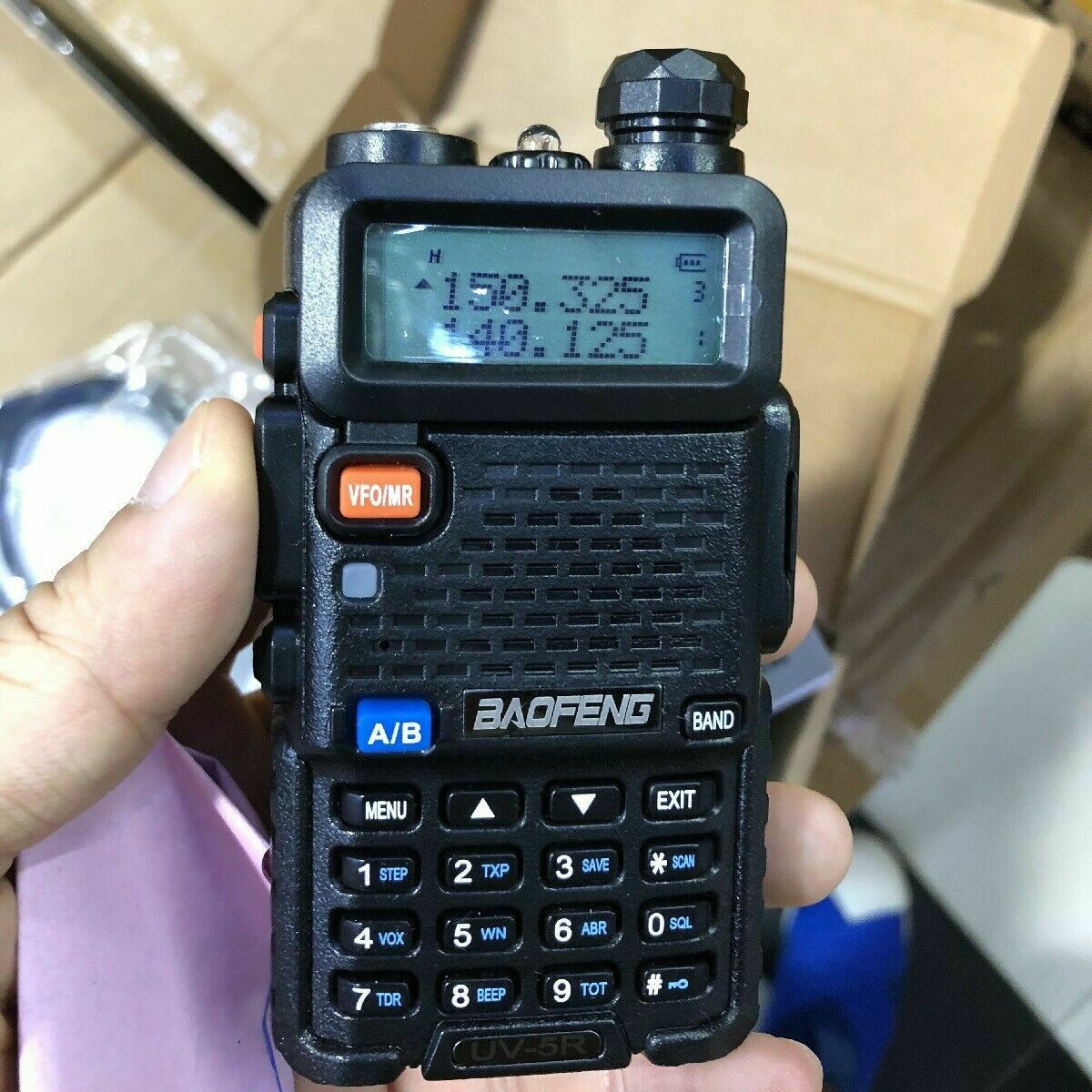 Walkie Talkie BF UV5R Two Way Radio Scanner Handheld Police Fire HAM Wireless Transceiver