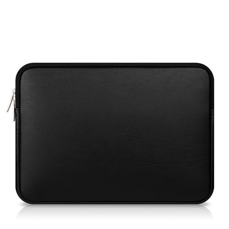 PU Leather Waterproof Laptop Sleeve Bag Protective Zipper Notebook Case Computer Cover for 11 13 15inch For Macbook Air Pro221a