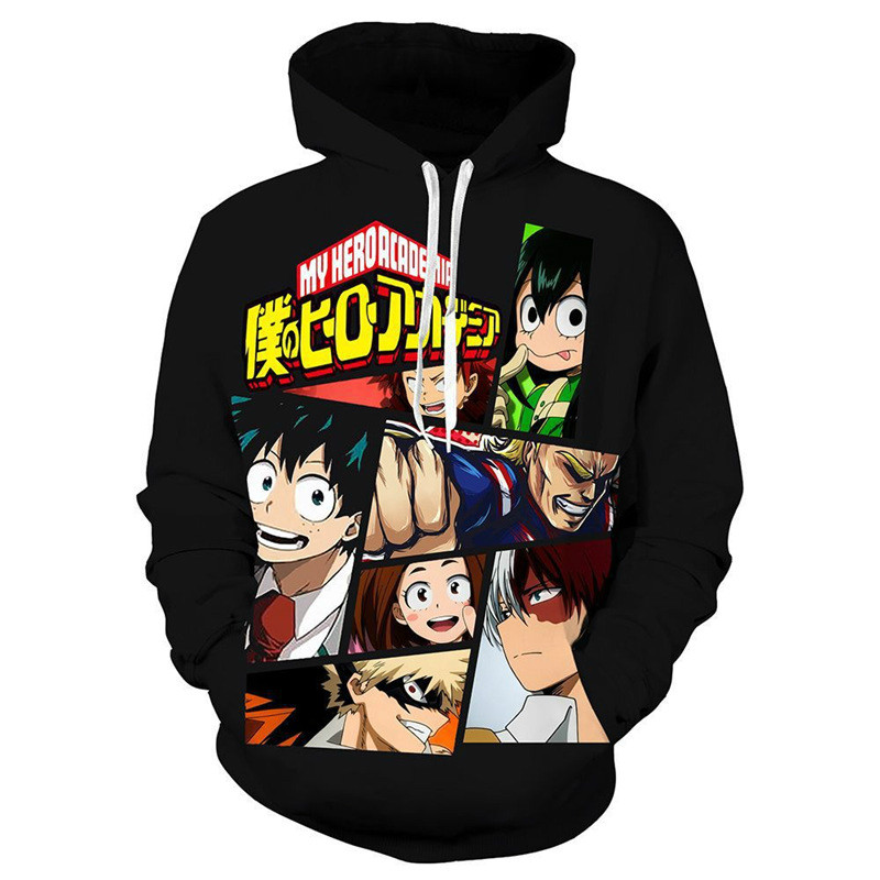 Japan Anime My Hero Academia Cos Hoodies Boku no Hero Academia Midoriya Izuku Bakugou Katsuki Todoroki Sweatshirt Jackets Coat, Black
Japan Anime My Hero Academia Cos Hoodies Boku no Hero Academia Midoriya Izuku Bakugou Katsuki Todoroki Sweatshirt Jackets Coat, Black