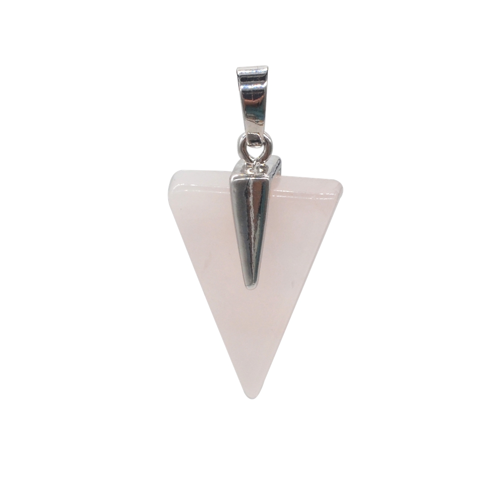 Natural marble necklace mixed color artificial stone layer necklace triangle jewelry pendant women's clothing